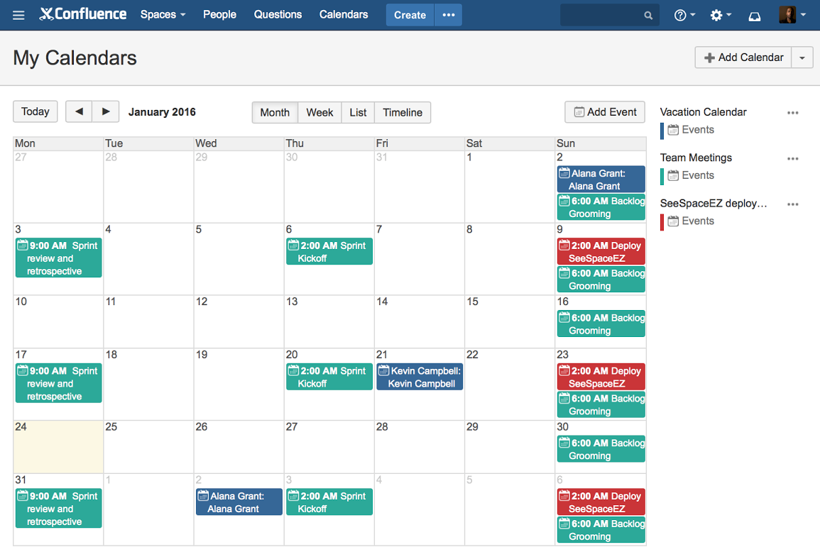 Calendar event add. Конфлюенс календарь. Управление проектами в Confluence. Teams календарь. Электронный календарь событий.