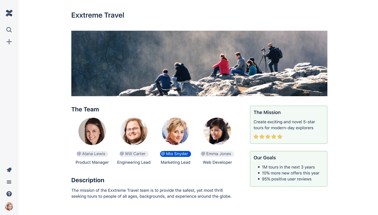 Atlassian Confluence screenshot